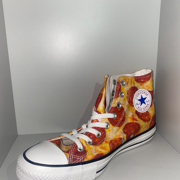 Converse Other - Converse All Star - Pizza High Top Shoes - Size 9 Men/Size 11 Women